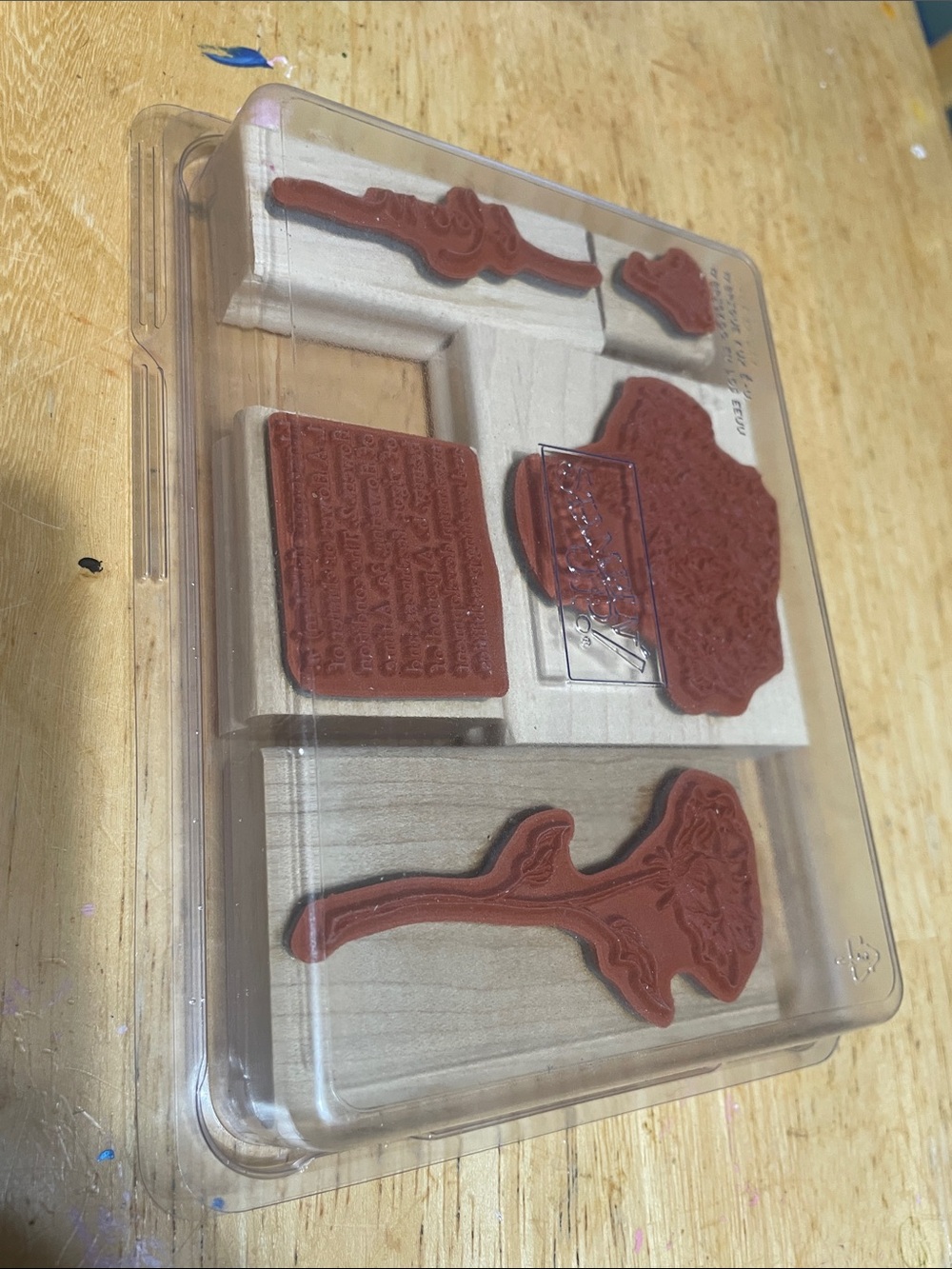 Bloomin Beautiful Stampin’ Up wood base set